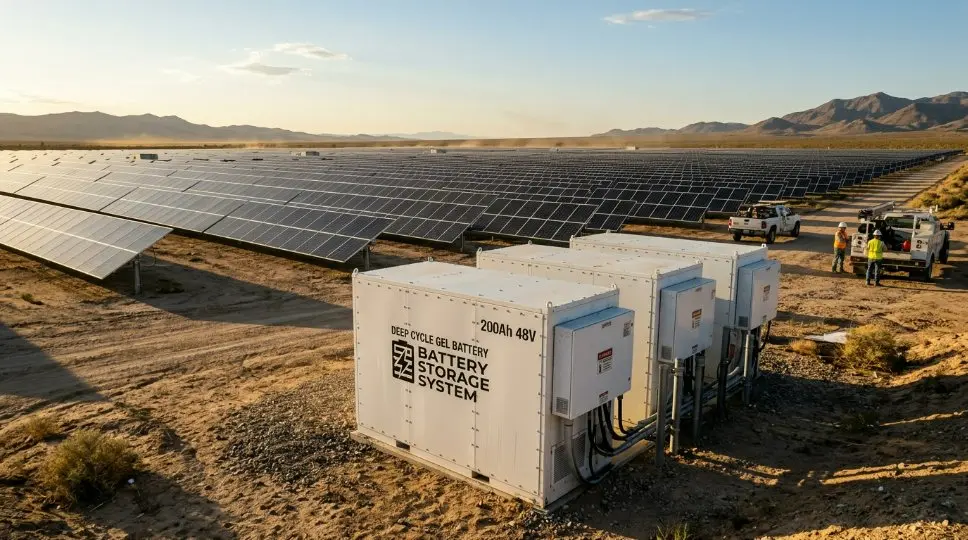 AEBetako fotovoltaiko inbertsoreen eta energia biltegiratzeko azken gida: GEL bateriaren abantaila